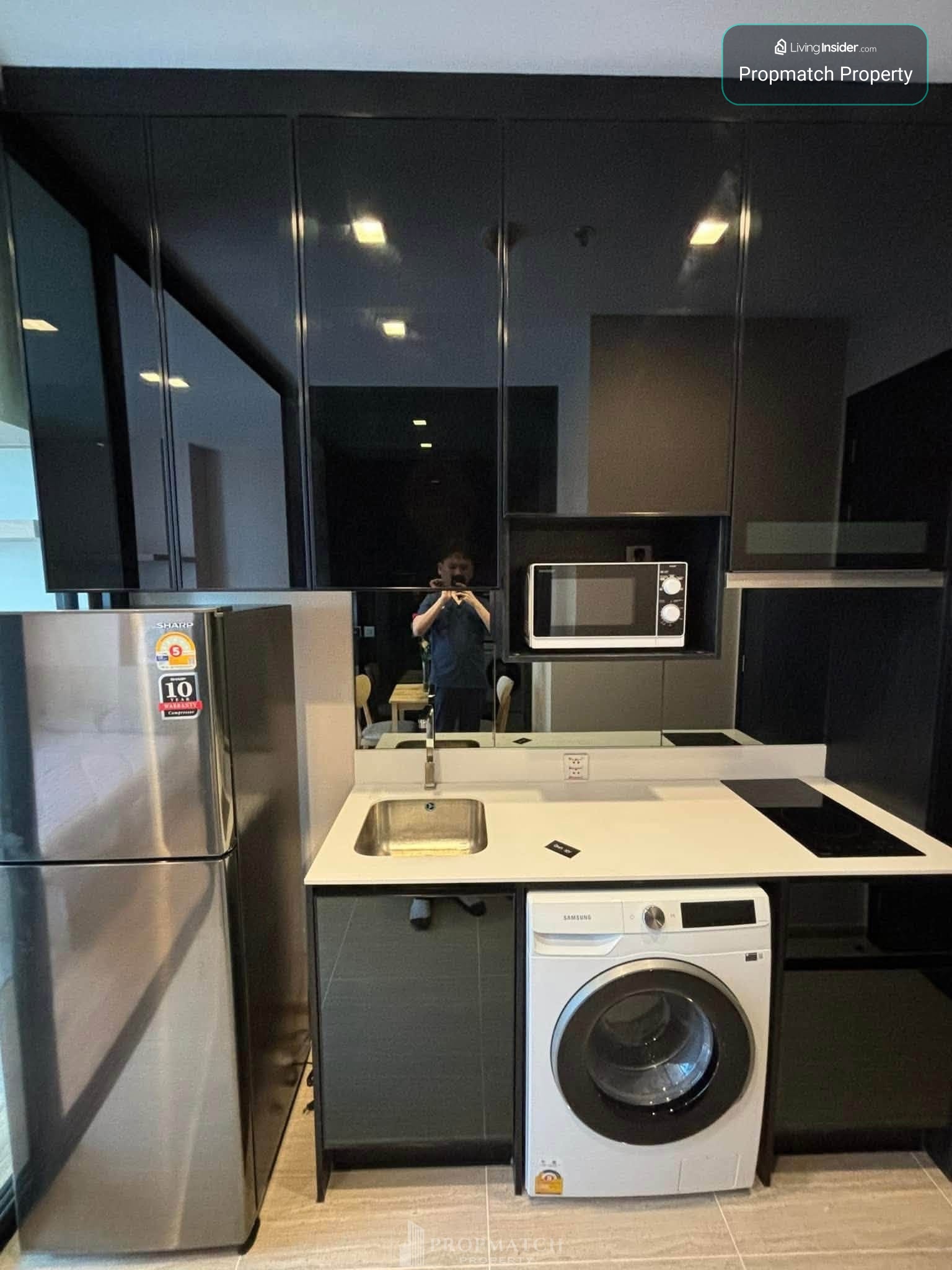✨Flash Deal ✨Noble Around Ari (1Bed 1Bath 35.5SQM.) พร้อมอยู่ ! เพียง 25,000 บาทต่อเดือน Tel.0981315848 @propmatch  – รูปที่ 2