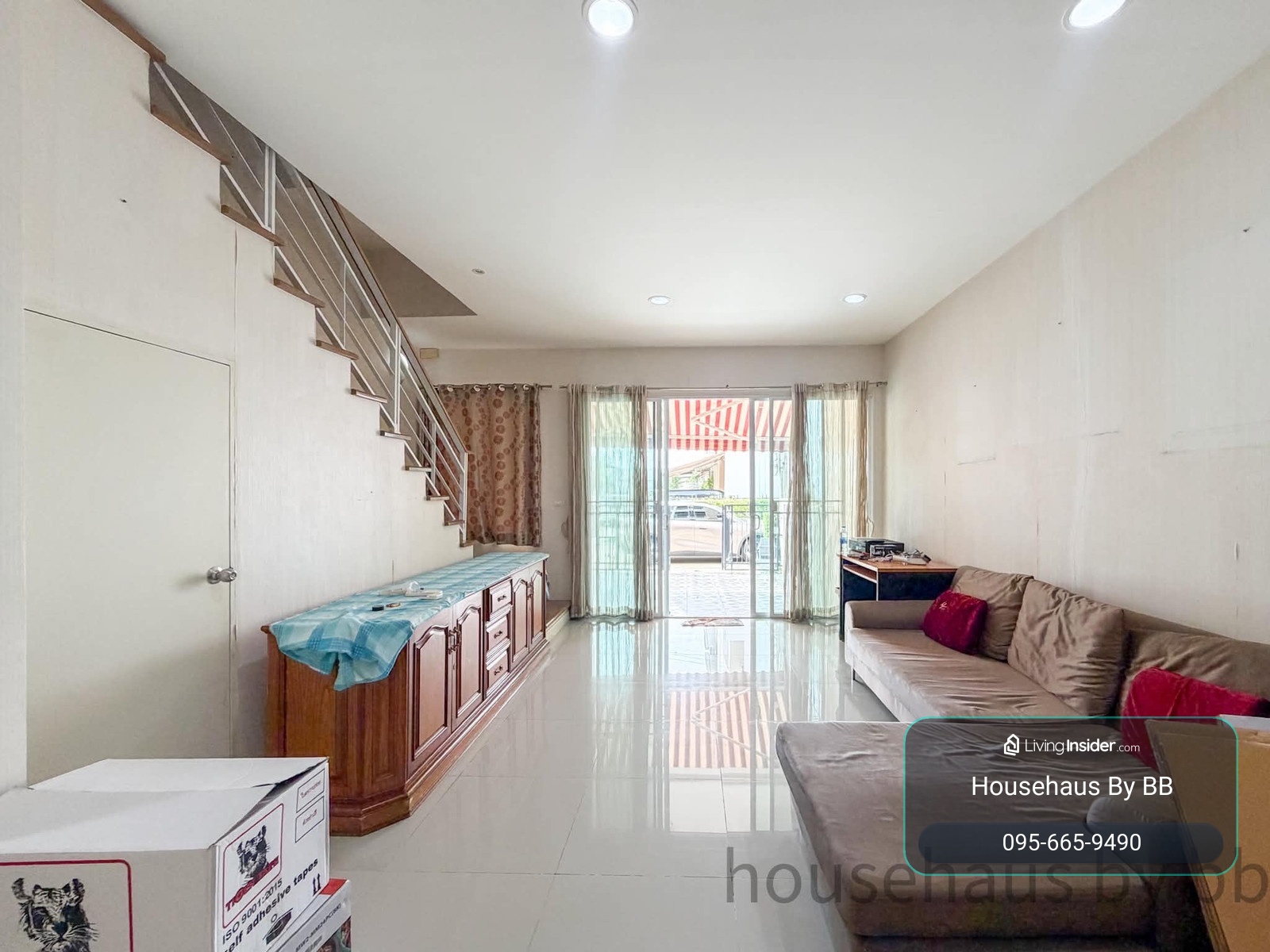 🏡🩵 For rent! 3-story townhome, location next to BTS Wutthakat, Baan Klang Muang, Sathorn-Taksin, 2 / 3 bedrooms, 3 bathrooms, 2 parking spaces. – รูปที่ 4