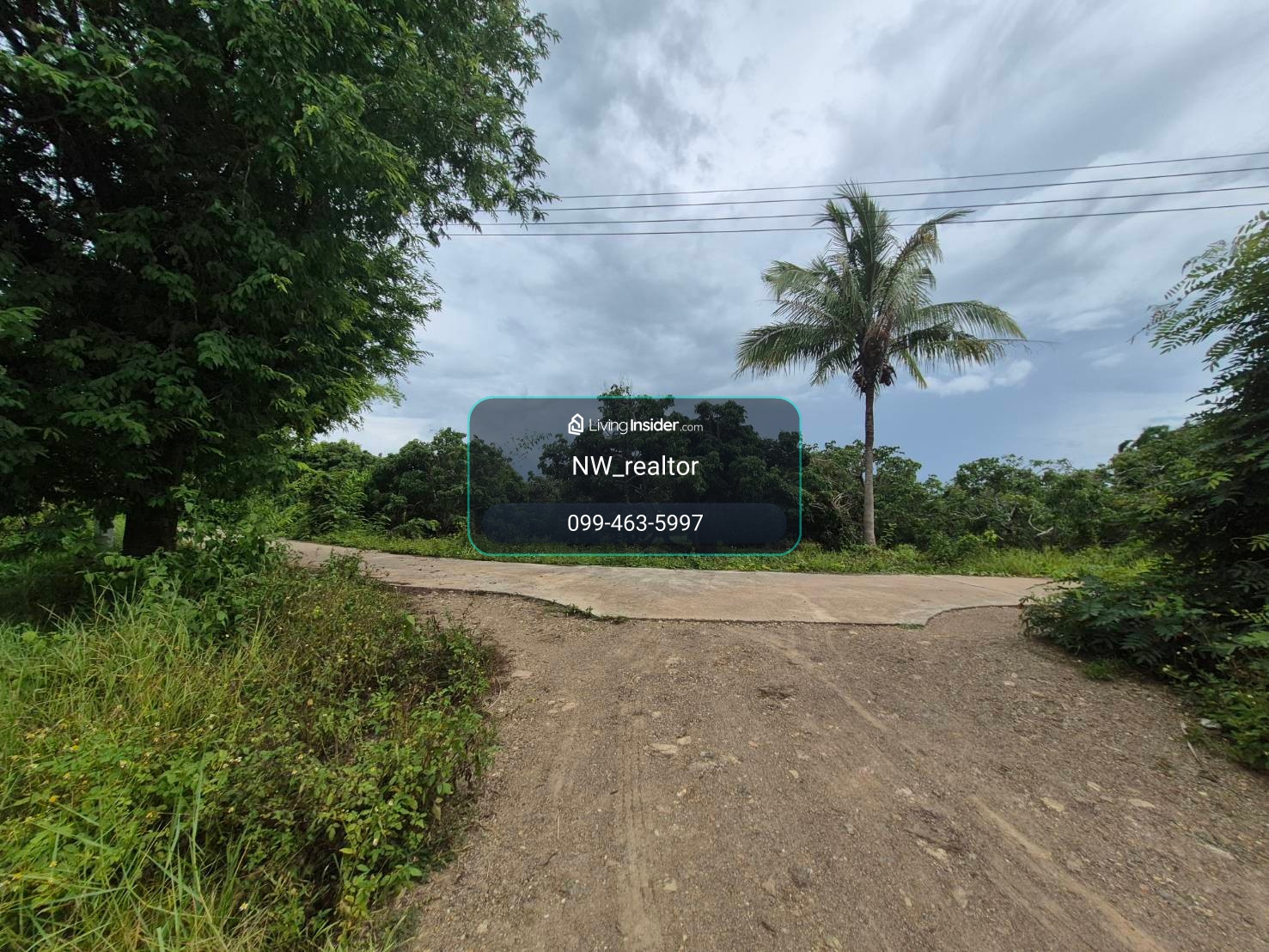 Empty land for sale with 1 teak house, area 5-3-09 rai, near road number 1156, near Ban Lao Phra Chao Ta Khiao Temple, Lamphun. – รูปที่ 4