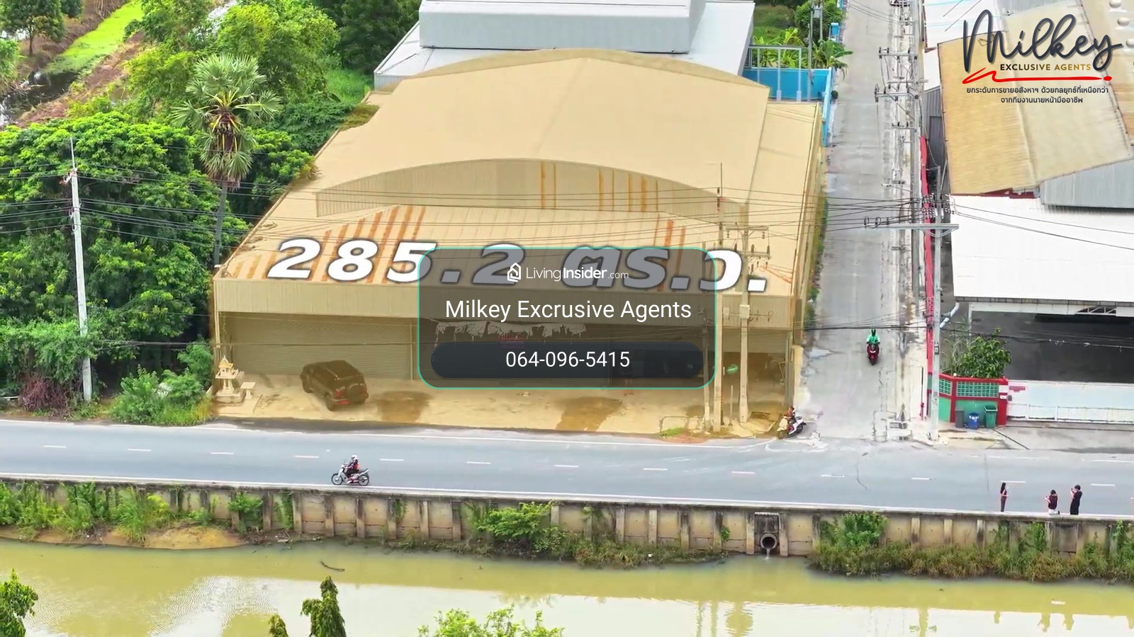 Warehouse for sale next to Thai Market, corner plot, next to the road 🏢 commercial location, convenient travel, connecting to main routes. Suitable for warehouses and distribution centers ⭐️✨ – รูปที่ 3