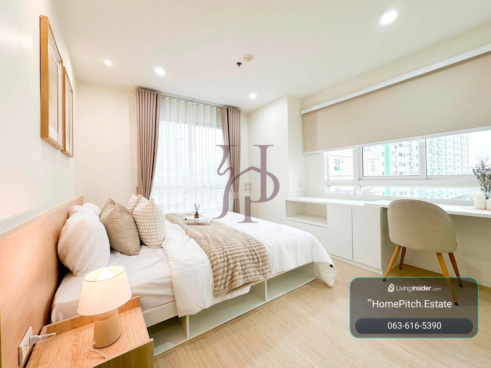 ✨ ห้องมุมวิวโล่ง ชั้น 6 Premsiri Botique Park Condominium นัดชม 063-616-5390 – รูปที่ 4