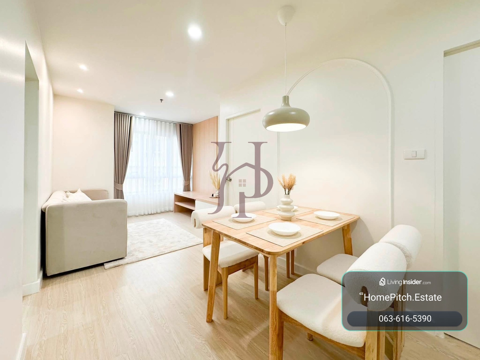 ✨ ห้องมุมวิวโล่ง ชั้น 6 Premsiri Botique Park Condominium นัดชม 063-616-5390 – รูปที่ 2