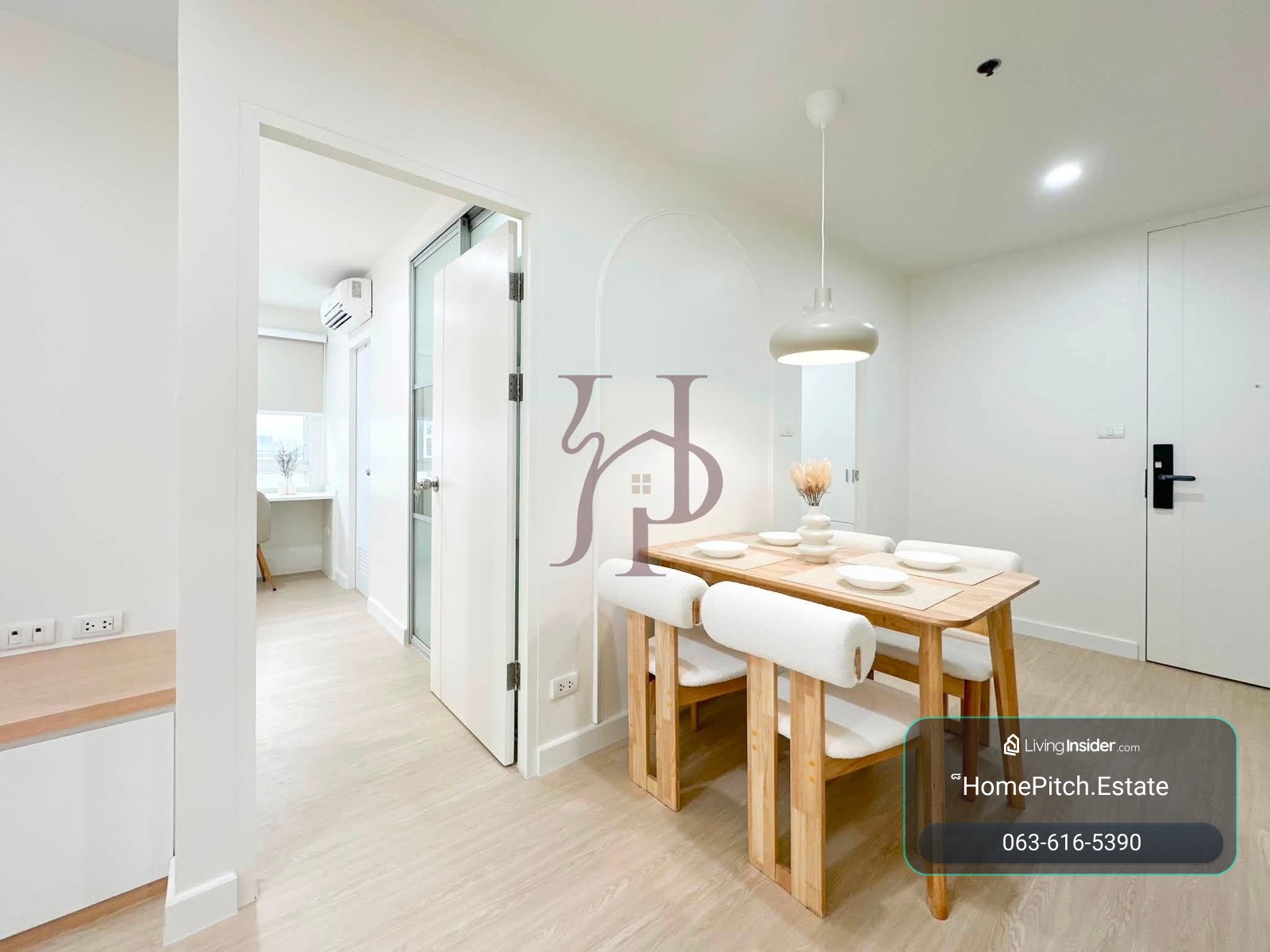 ✨ ห้องมุมวิวโล่ง ชั้น 6 Premsiri Botique Park Condominium นัดชม 063-616-5390 – รูปที่ 3