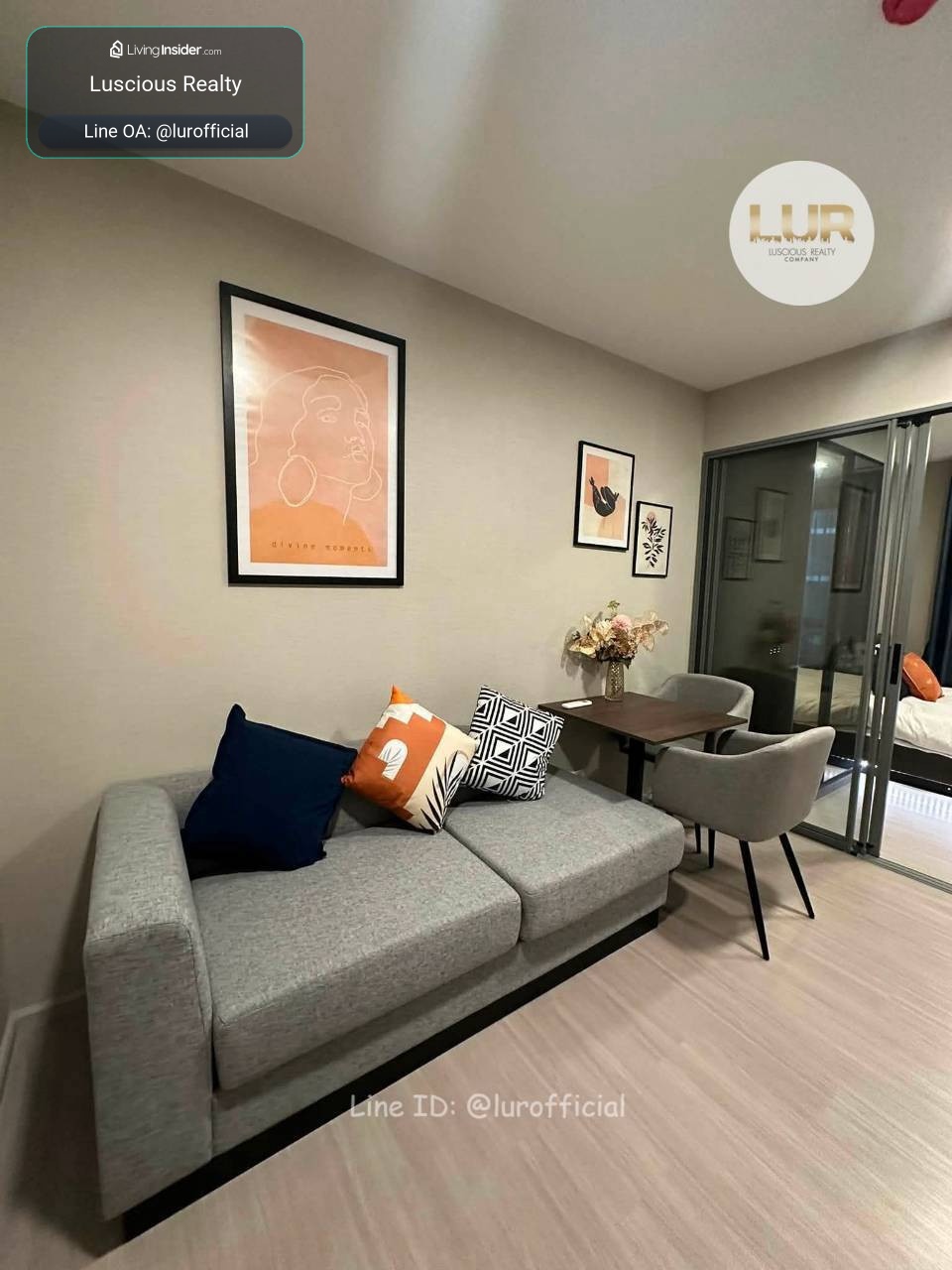 ✨คอนโดให้เช่า Quintara Phume Sukhumvit 39 ✨1นอน 1น้ำ #เฟอร์ครบพร้อมอยู่ – รูปที่ 3