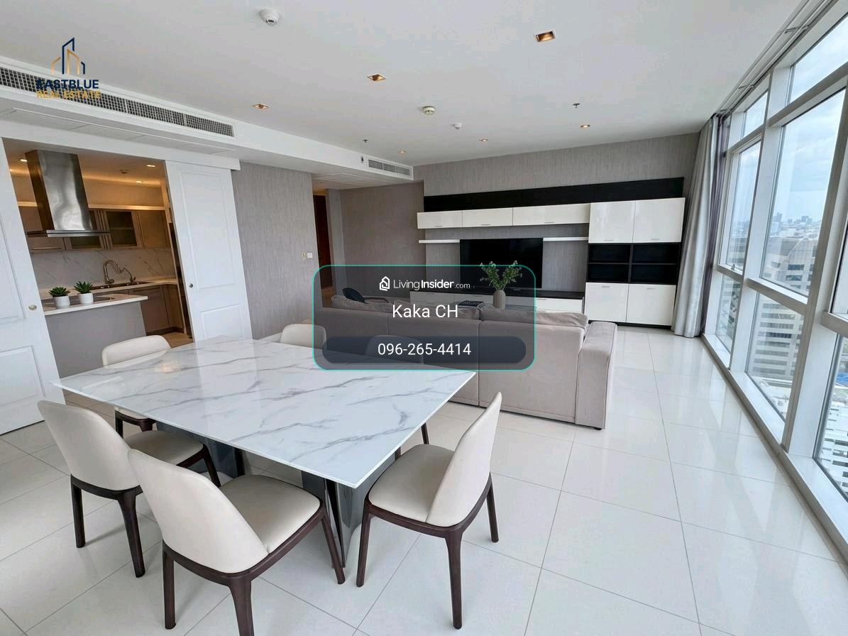 (For Rent🔥) 📍 Athenee Residence | 3+1b5b 215 sq.m. | Super-Luxury condo near BTS Ploenchit, rent 165k – รูปที่ 2
