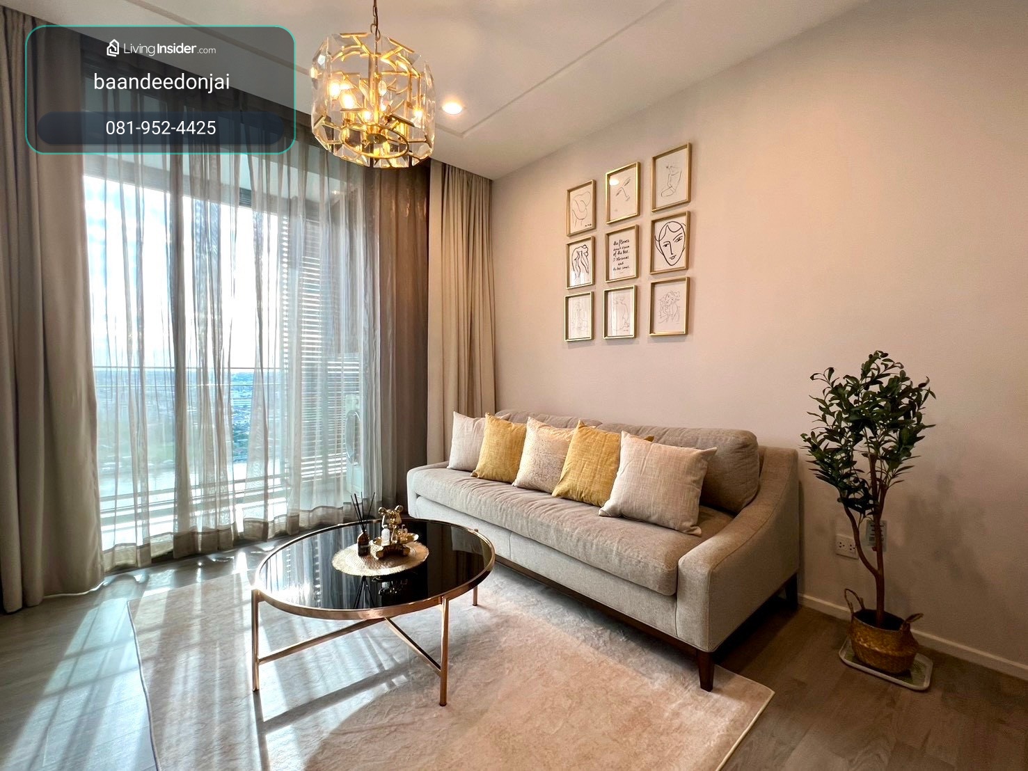 ให้เช่า 333 Riverside (45 ตร.ม.) 1 ห้องนอน แต่งสวยพร้อมอยู่ – รูปที่ 3