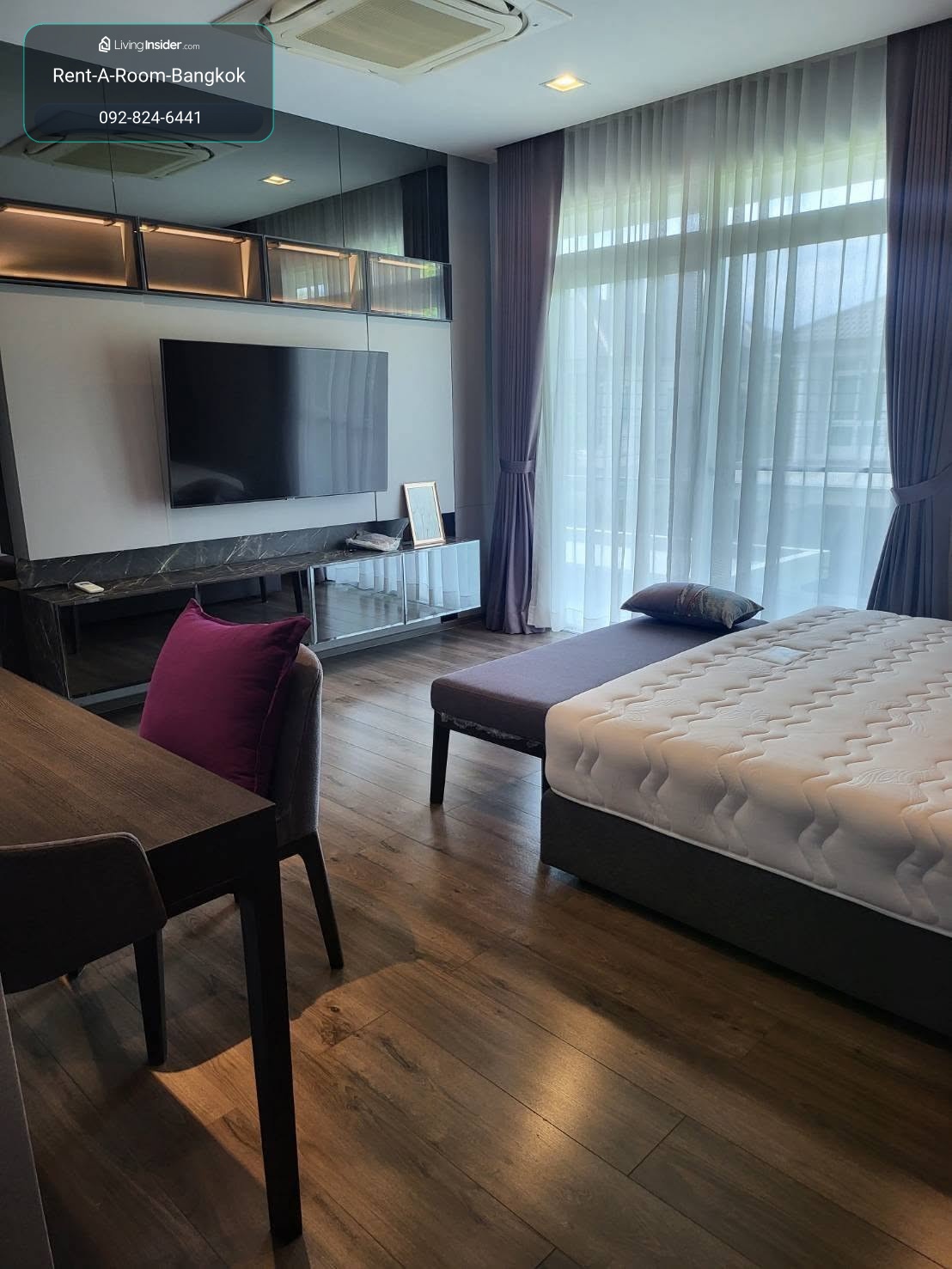 H260189 Mantana 2 bangna km.7, 190 sqm 4 bed house, fully furnished, 85k – รูปที่ 3