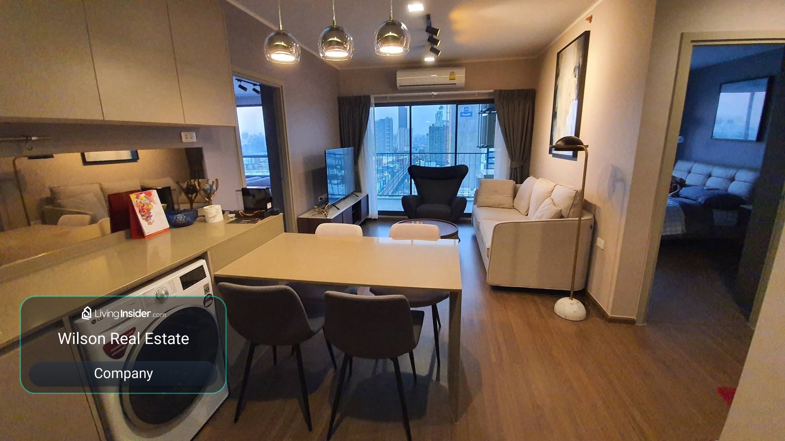 🏙️ ให้เช่า 𝗜𝗗𝗘𝗢 𝗦𝗨𝗞𝗛𝗨𝗠𝗩𝗜𝗧 𝟵𝟯 | 2 ห้องนอน 2 ห้องน้ำ | ห้องมุม Rare Unit | ชั้น 22 | 60 ตร.ม. | ใกล้ BTS บางจาก – รูปที่ 2