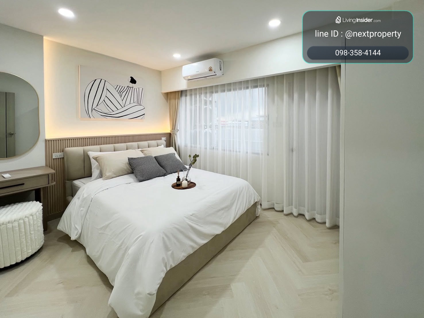 ขายคอนโด ทรีโอ้ การ์เด้น ศรีนครินทร์ ห้องสวย พร้อมเฟอร์นิเจอร์ใหม่หมด – รูปที่ 2