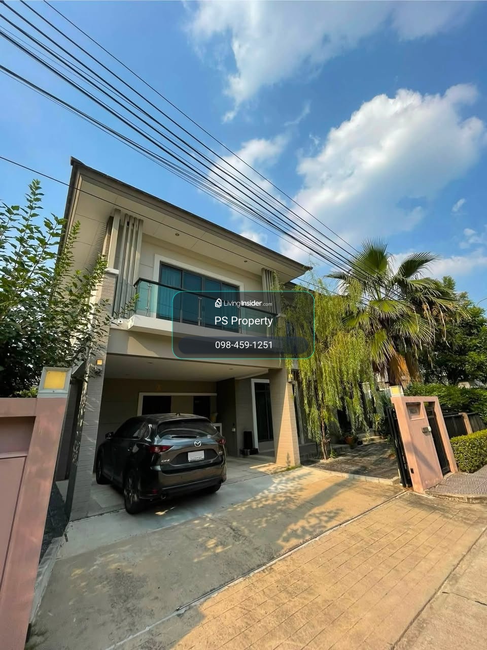 บ้านเดี่ยวให้เช่า 📍The Palm Pattanakarn 📍 4 ห้องนอน 3 ห้องน้ำ เฟอร์นิเจอร์ และ เครื่องใช้ไฟฟ้าครบ  – รูปที่ 2