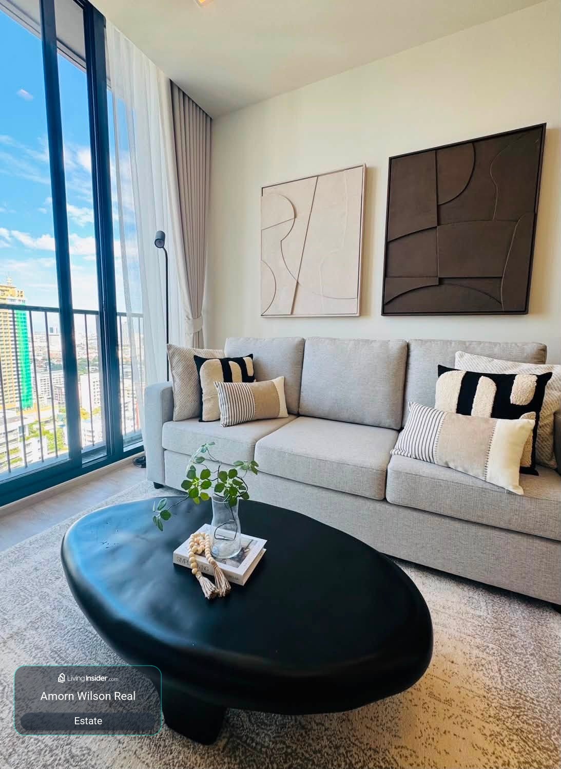 🏙️ ให้เช่า 𝗡𝗢𝗕𝗟𝗘 𝗦𝗧𝗔𝗧𝗘 𝟯𝟵 | 2 ห้องนอน 2 ห้องน้ำ | ชั้น 25 | 58.45 ตร.ม. | ใกล้ BTS พร้อมพงษ์ – รูปที่ 3