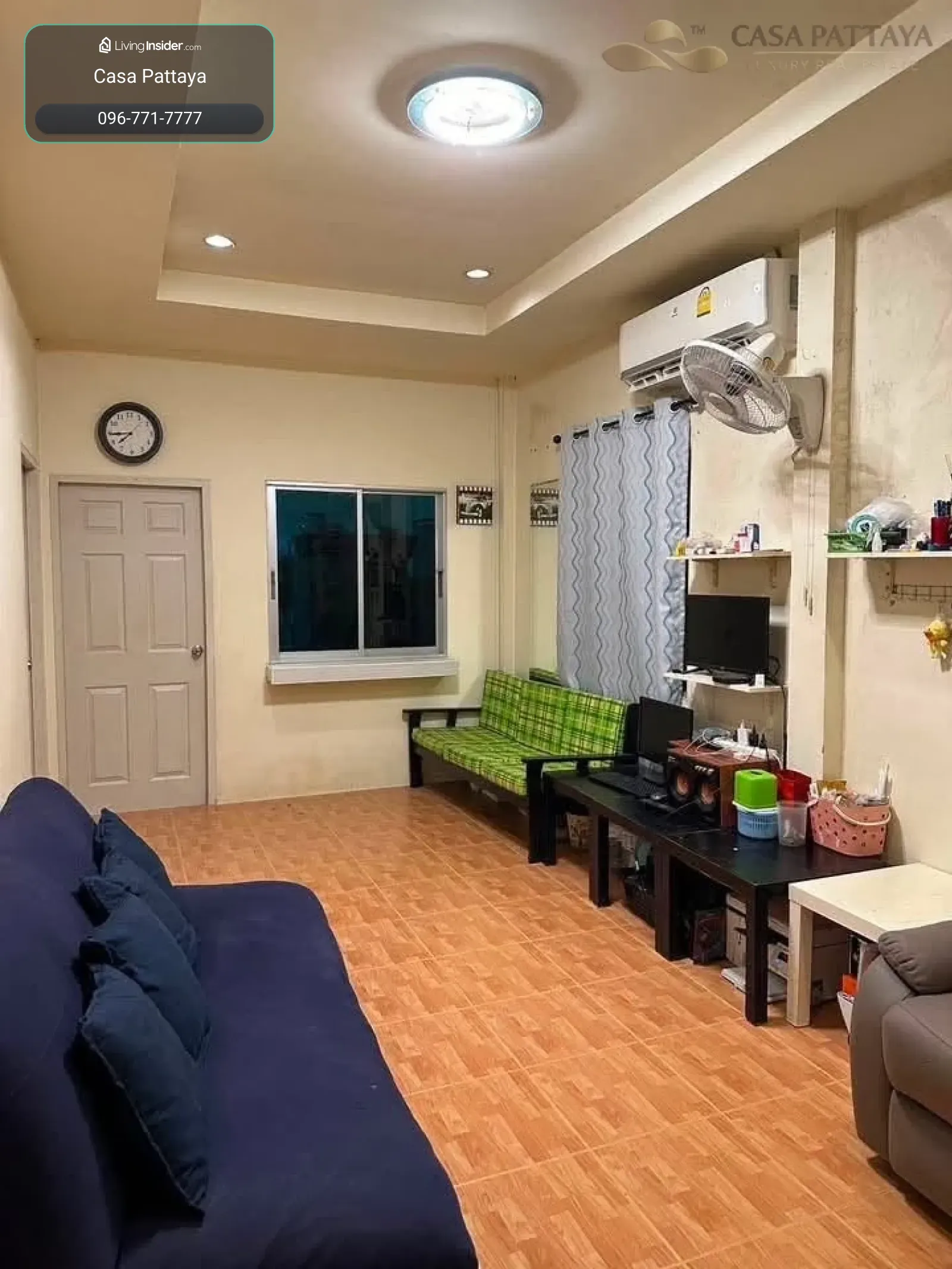 ขายบ้านทาวน์เฮาส์หลังริม – หมู่บ้านพฤกษาสิริ บางละมุง – รูปที่ 2