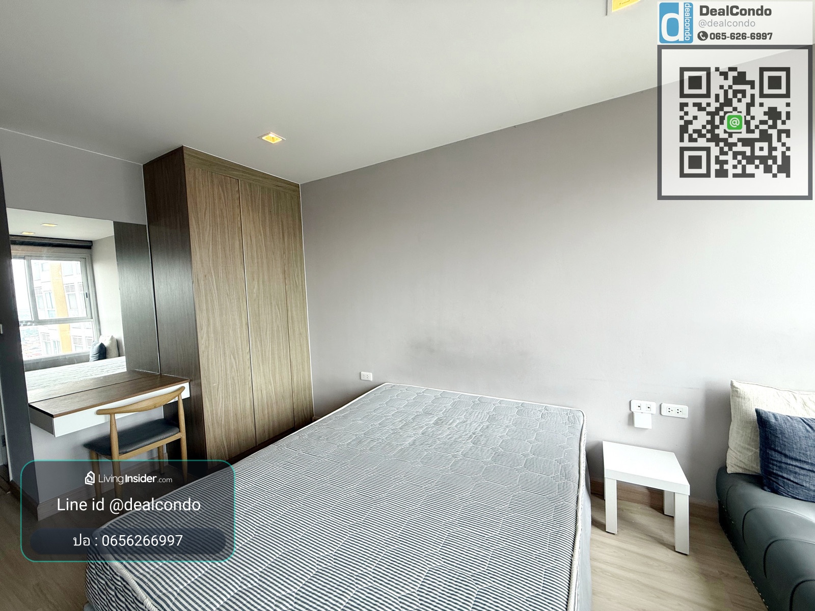 CASA022-ให้เช่า คาซ่า คอนโด @MRT สามแยกบางใหญ่ ชั้น 23  โทร 065-626-6997 – รูปที่ 4