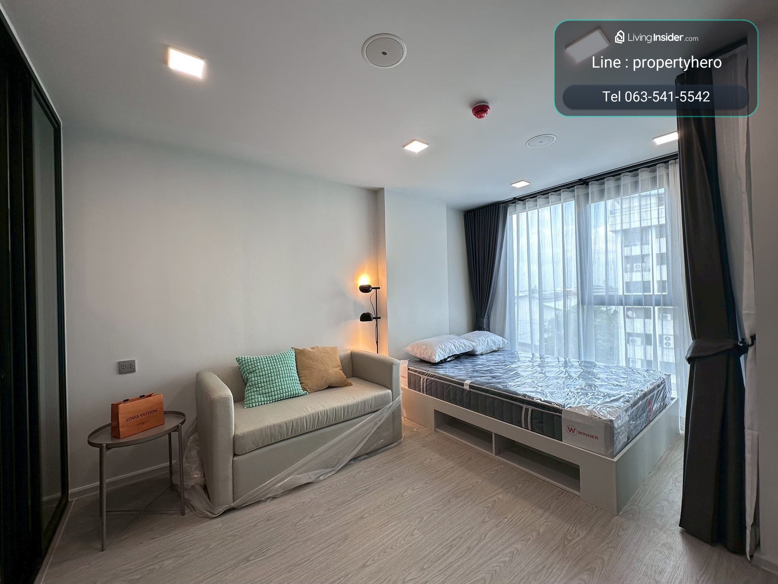 ให้เช่า Atmoz Oasis Onnut แอทโมซ โอเอซิส อ่อนนุช 24 ตร.ม. ชั้น 6 เฟอร์+เครื่องใช้ไฟฟ้า ครบ – รูปที่ 2