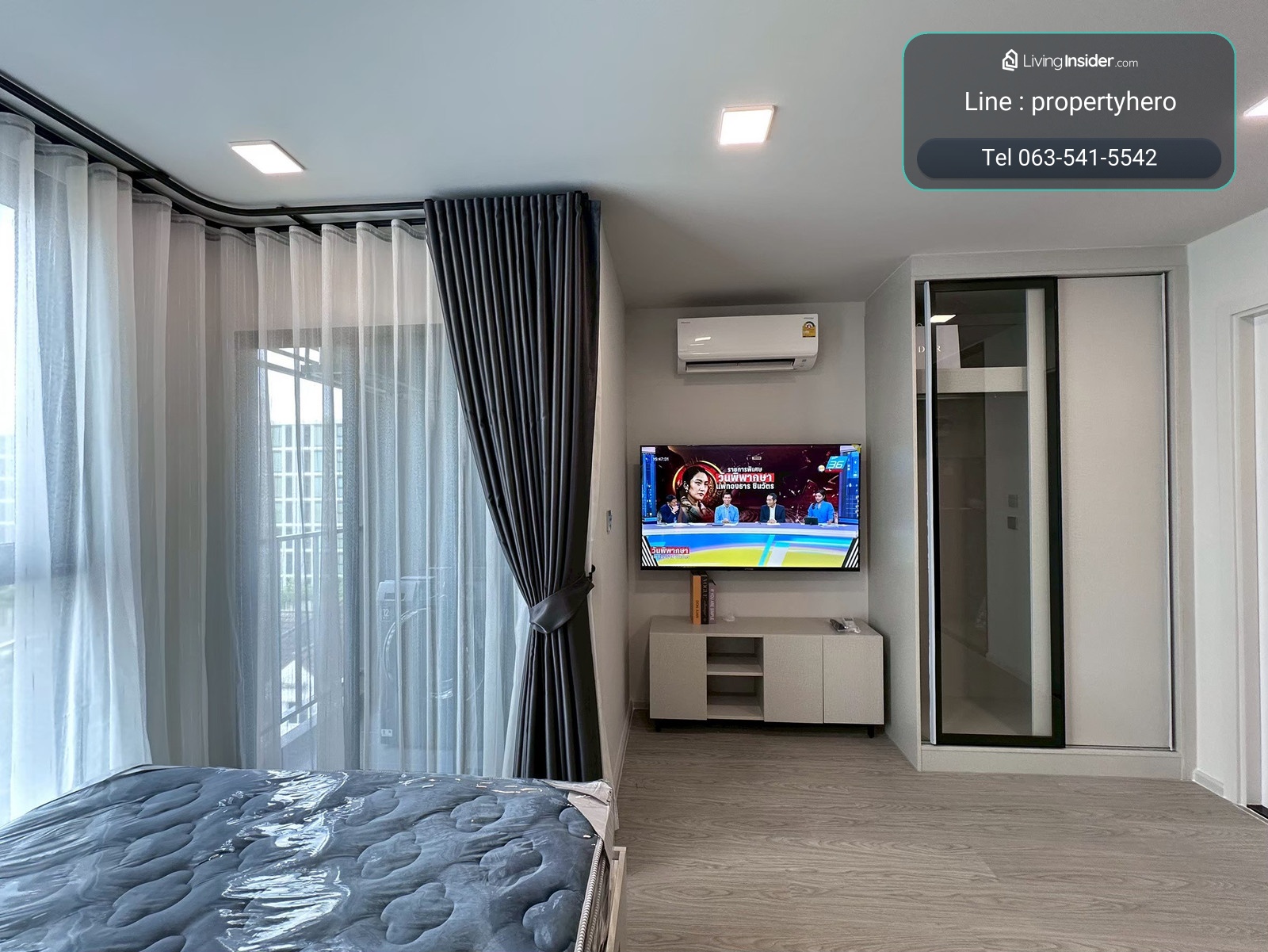 ให้เช่า Atmoz Oasis Onnut แอทโมซ โอเอซิส อ่อนนุช 24 ตร.ม. ชั้น 6 เฟอร์+เครื่องใช้ไฟฟ้า ครบ – รูปที่ 4