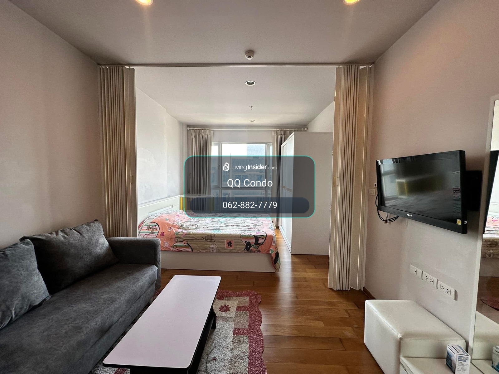 For Rent Hive- Taksin BTS Wong Wian Yai  >>  Studio , size 30 sq.m., Beautiful room, fully furnished. – รูปที่ 4