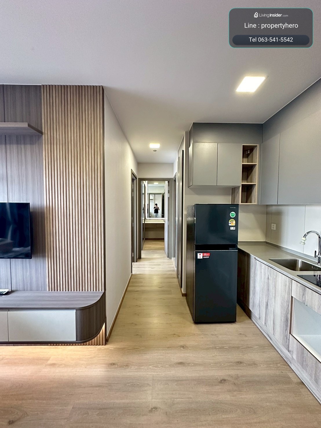For sale: The Privacy Taopoon Interchange 50.25 sq m | 2 bedrooms, 2 bathrooms | 24th floor – รูปที่ 2
