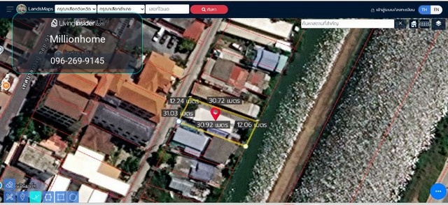 ขายที่ดินเปล่า ซอยเทศบาลบางปู 91 ถนนสุขุมวิท ใกล้สถานพักตากอากาศบางปู – รูปที่ 2