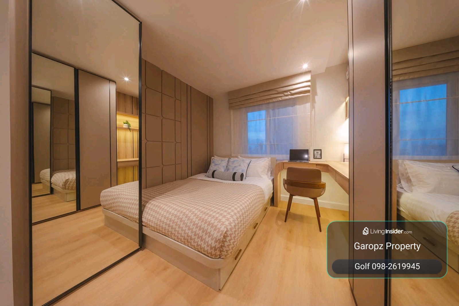‼️𝙁𝙞𝙧𝙨𝙩 𝙘𝙤𝙢𝙚, 𝙛𝙞𝙧𝙨𝙩 𝙨𝙚𝙧𝙫𝙚𝙙. 2 Bed,2 Baht / 86 Sqm. / 10 fl. – รูปที่ 4