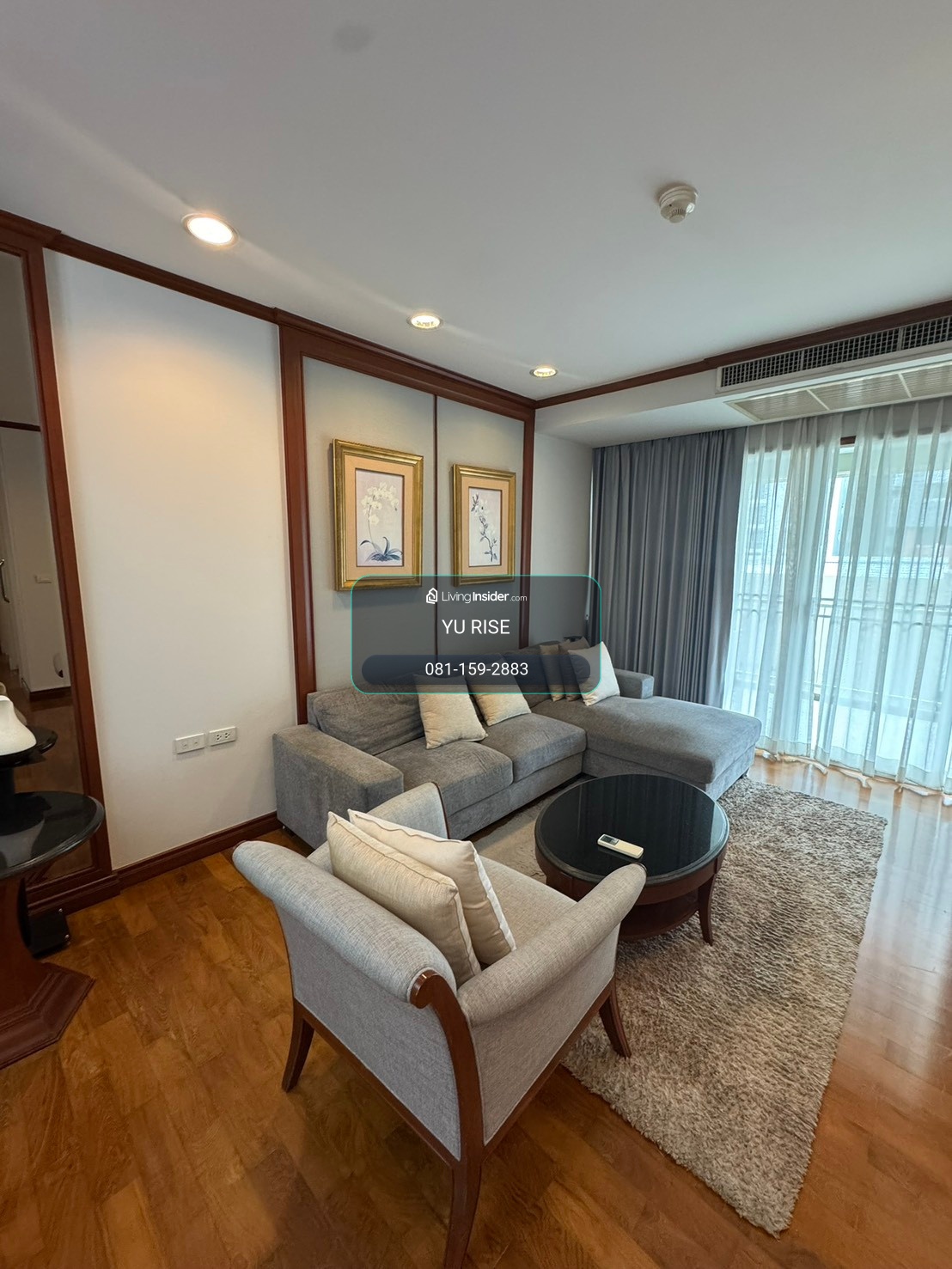 The Bangkok Sukhumvit 43 ปล่อยเช่า ห้องสภาพดี ตกแต่งสวย 2 ห้องนอน 2 ห้องน้ำ ใกล้ BTS ราคาต่องรองได้ – รูปที่ 3
