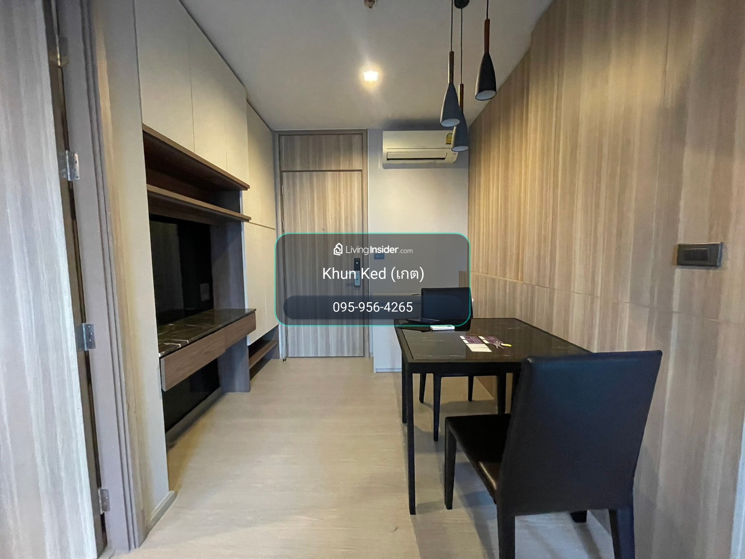 🟢  (FOR RENT) RHYTHM Sukhumvit 36-38 HOT DEAL! 🔥  1 นอน 34 ตร.ม, เฟอร์+เครื่องใช้ไฟฟ้าครบ ชั้นสูง วิวโล่ง  ห้องว่างพร้อมเข้าชม ⎯ ใกล้ 🚆 BTS ทองหล่อ – รูปที่ 3