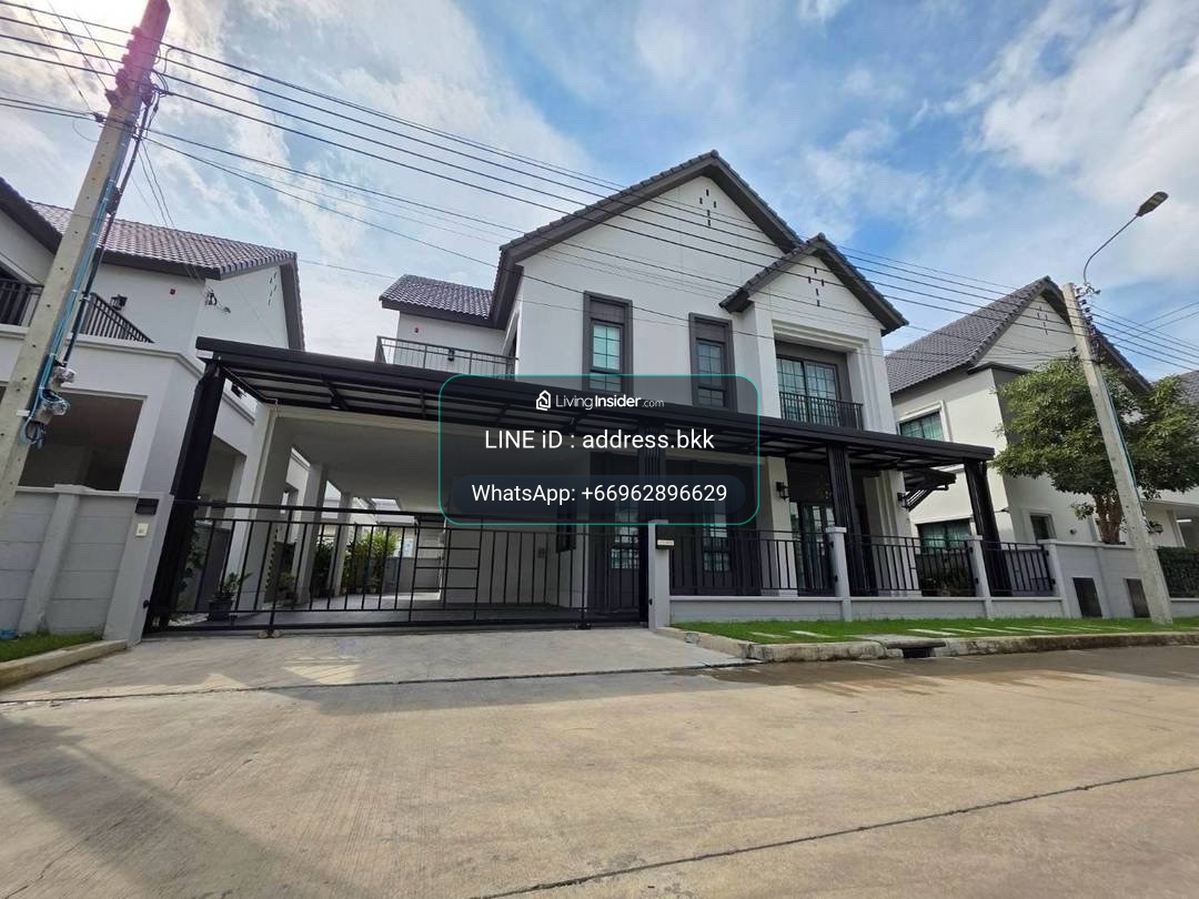 ✨ บ้านหรู ขาย/เช่า | เซนโทร บางนา ✨ 🏡 Modern Luxury | บิวท์อินครบชุด | เฟอร์นิเจอร์ครบ | พร้อมเข้าอยู่ 📍 ทำเลไพร์มบางนา — เพียง 5 นาที จาก MEGA Bangna – รูปที่ 2