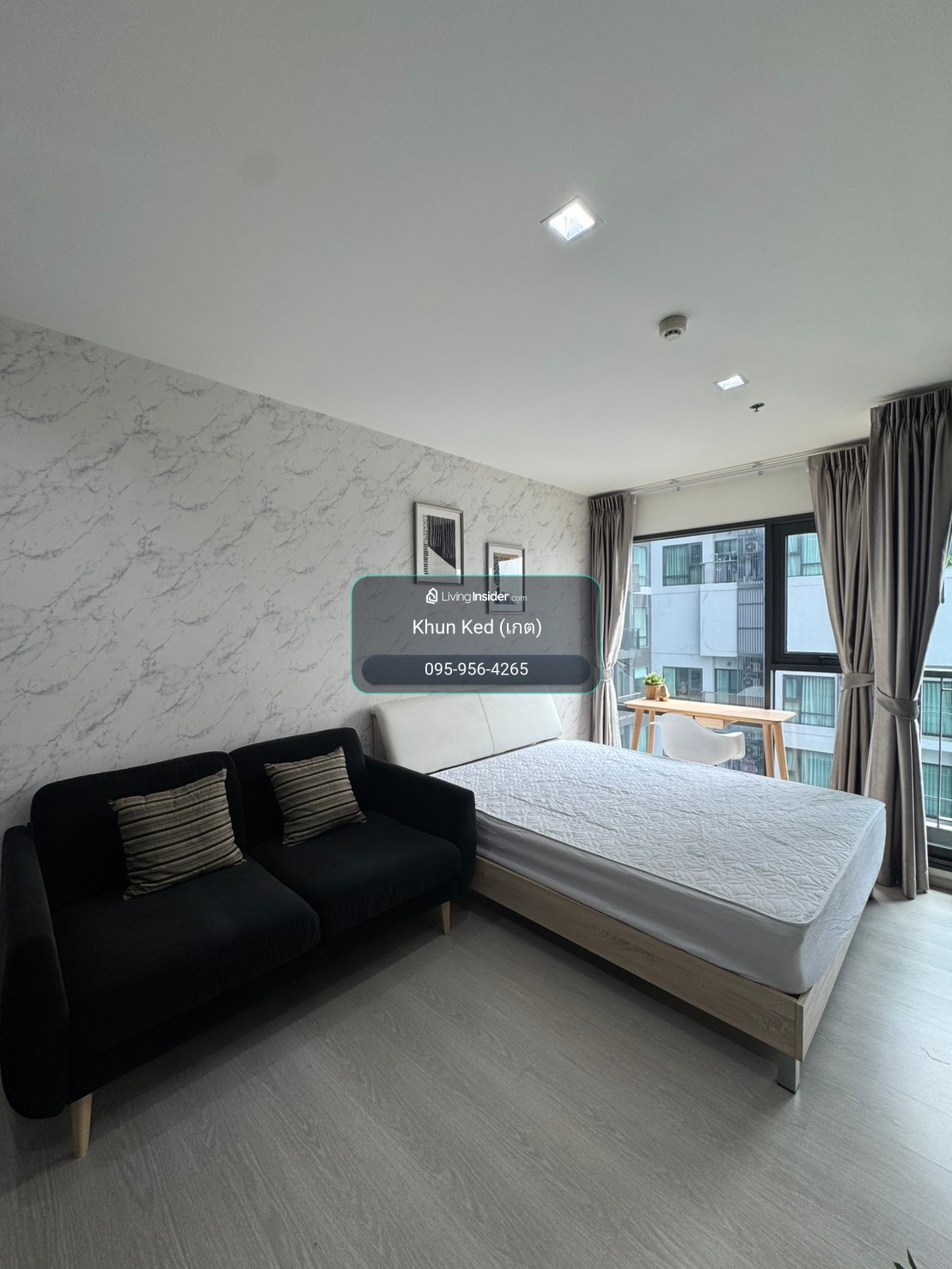 🟢 (FOR RENT) Condo RHYTHM Sukhumvit 36-38 | Hot Deal!🔥 Beautiful room, fully decorated, ready to move in. Fully furnished + electrical appliances, high floor, unblocked view ⎯ Near 🚆 BTS Thonglor – รูปที่ 4