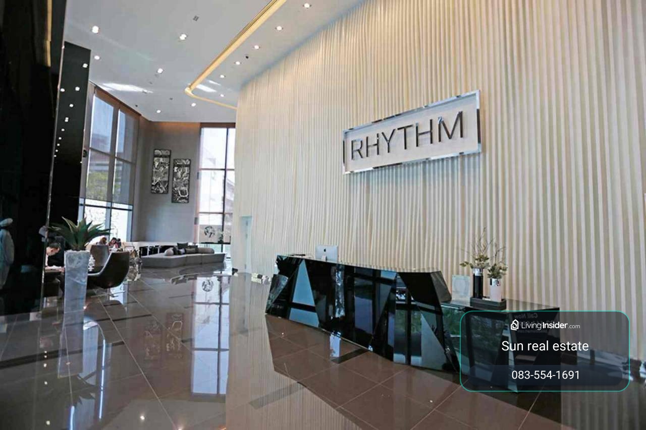 For rent Condo  Rhythm Sukhumvit 44/1 Fully Furnished  (S15-27135) – รูปที่ 4