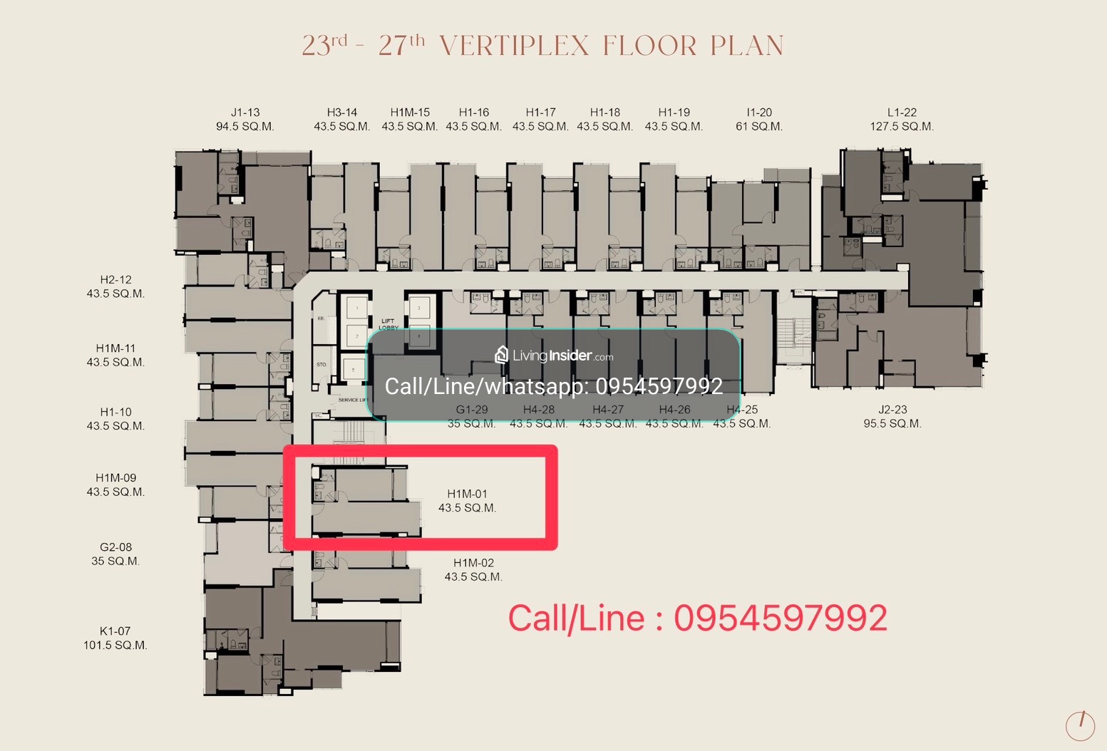 🔥ขายดาวน์ ห้องVertiplex📍Rhythm charoennakhon iconic 2bed 43.5+15 Sq.m 📍Selling Price : 9,450,000 Call/Line : 0954597992 – รูปที่ 3