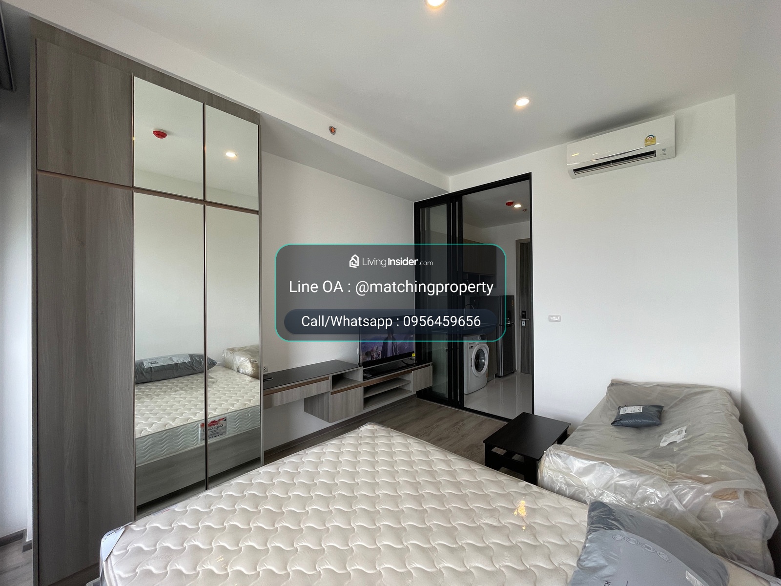 ขายต่ำกว่าตลาด คอนโด อ่อนนุช Knightsbridge Prime Onnut ห้องสตูดิโอ ชั้นสูง ห้องสวย – รูปที่ 3