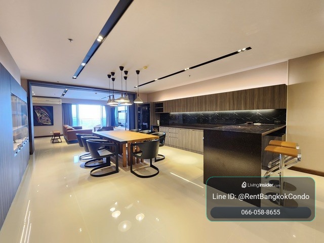 The Empire PlaceCondominium.BTS: Chong NonsiMRT: -Size: 99.3sqm., 2 bedrooms, 2 bathroomsFloor: 12 unblocked viewRental price: 47,000baht/monthRef.: 29335Listing Detail: www.rent-bangkok-condo.com/properties/29335Co-agents are welcome.- - -Contact us for  – รูปที่ 3