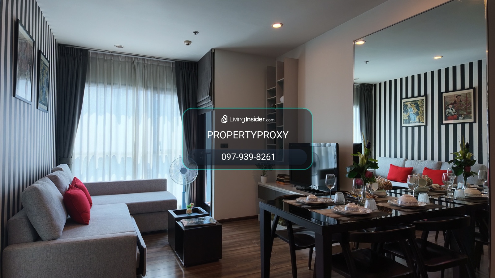 Wyne Sukhumvit ให้เช่า 2 ห้องนอน 2 ห้องน้ำ วิว BTS – รูปที่ 4