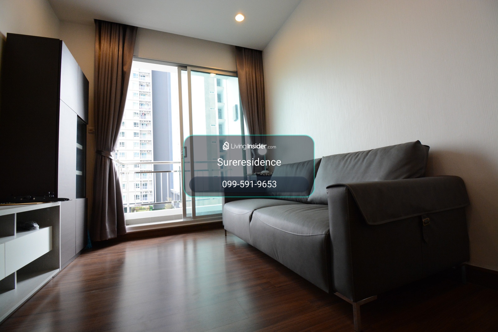 8750♛Condo for rent 1 bedroom♙Supalai Lite Sathorn-Charoenrat♜BTS Surasak∞099-5919653,065-9423251🜲Line@sureresidence – รูปที่ 2