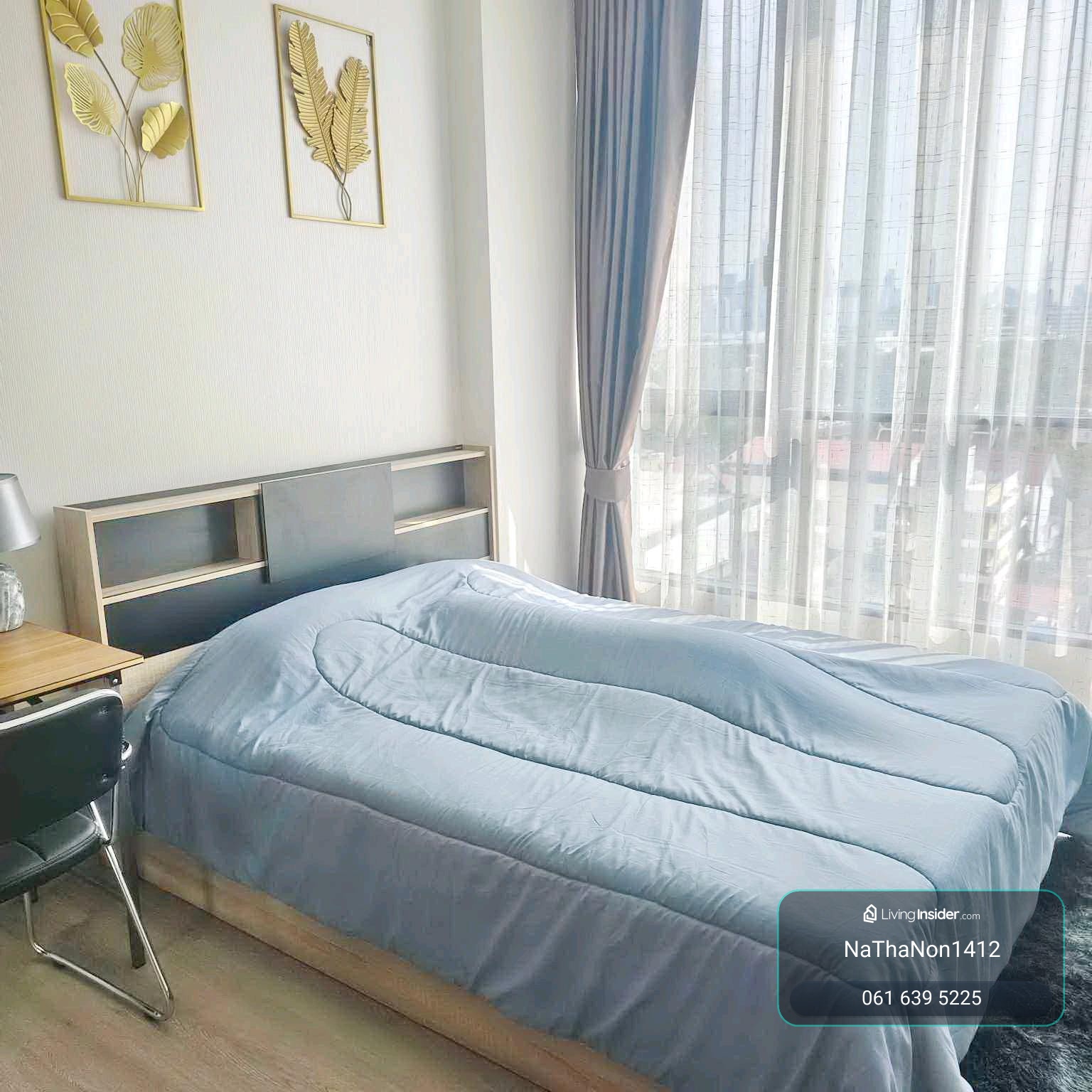 🏙️ For Rent: Beautiful Room, Good View @ Supalai Premier Samsen-Ratchawat, Fully Furnished, Electrical Appliances. Contact 📱 or Line: 0616395225 – รูปที่ 4
