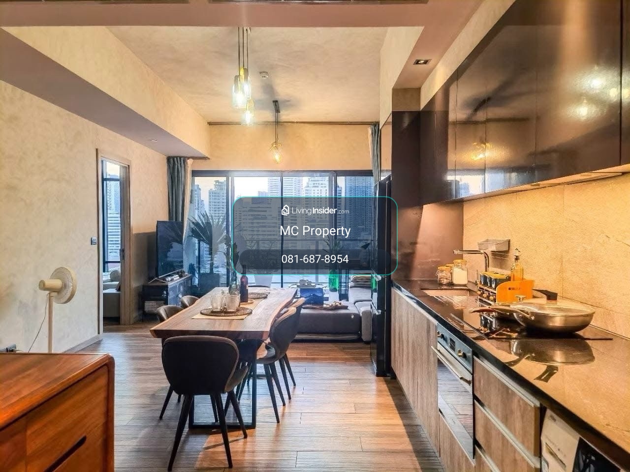 The Lofts Asoke 2 bedroom 2 bathrooms 86 sqm for rent only ready to Move 75,000 please contact 0816878954 – รูปที่ 3