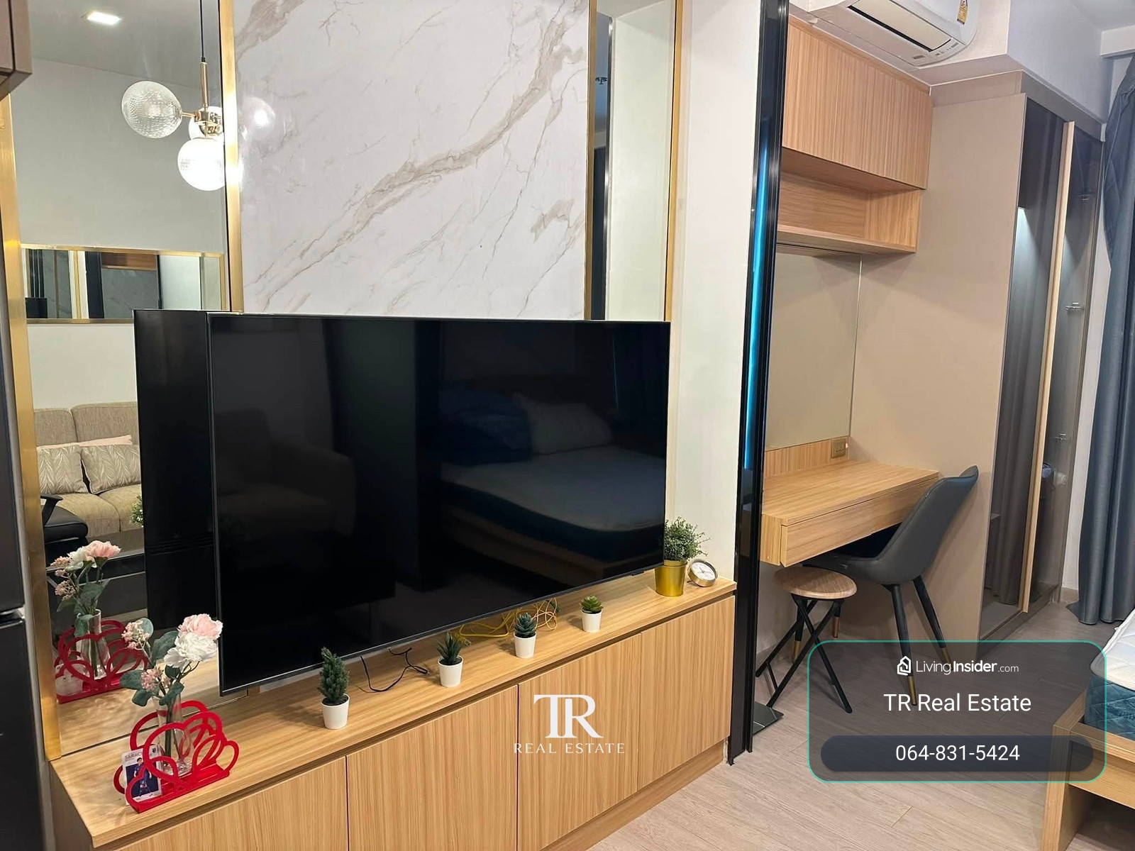 🏡 ให้เช่าคอนโด วันไนน์ไฟว์ อโศก-พระราม 9 | 1 ห้องนอน | 1 ห้องน้ำ | 28 ตร.ม. | ชั้น 35 | พระราม 9 | 💰 20,000 บาท/เดือน | LINE: @944hjngx | รหัสอ้างอิง: UE0072 – รูปที่ 4