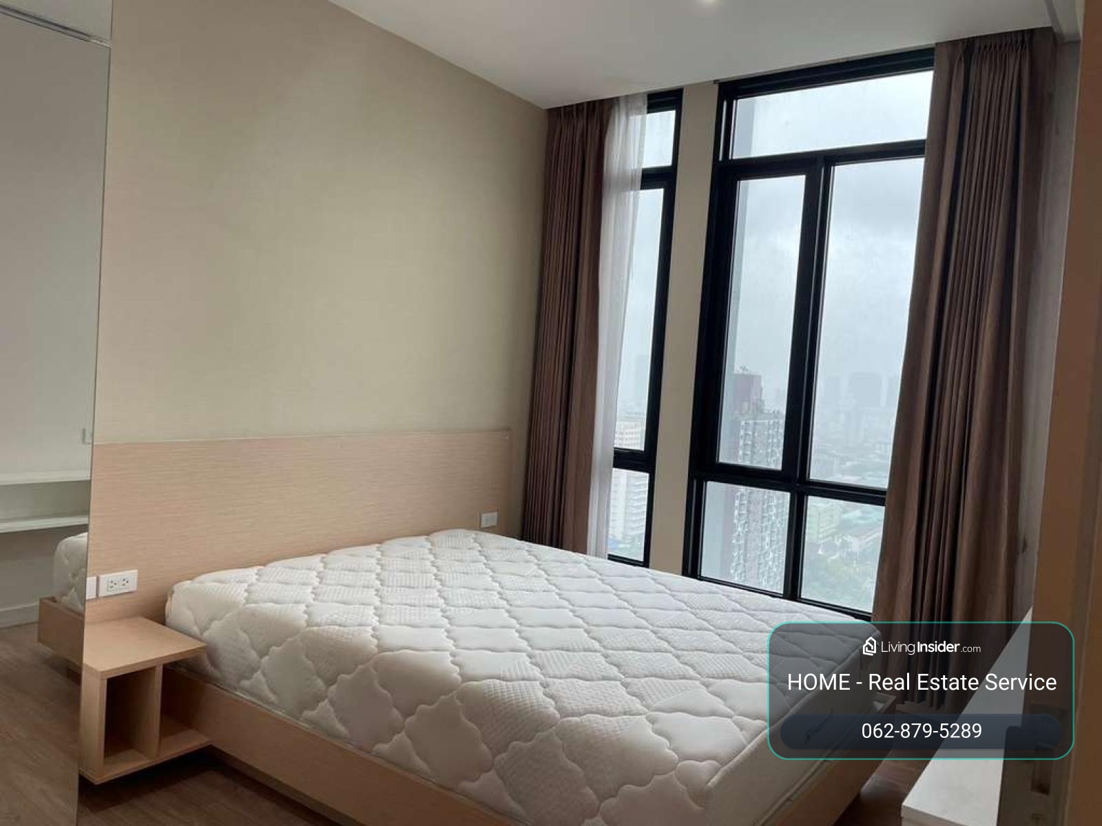 The Capital Ratchaprarop - Vibha / 1 Bedroom (SALE WITH TENANT), เดอะ แคปิตอล ราชปรารภ - วิภา / 1 ห้องนอน (ขายพร้อมผู้เช่า) LPIN031 – รูปที่ 3