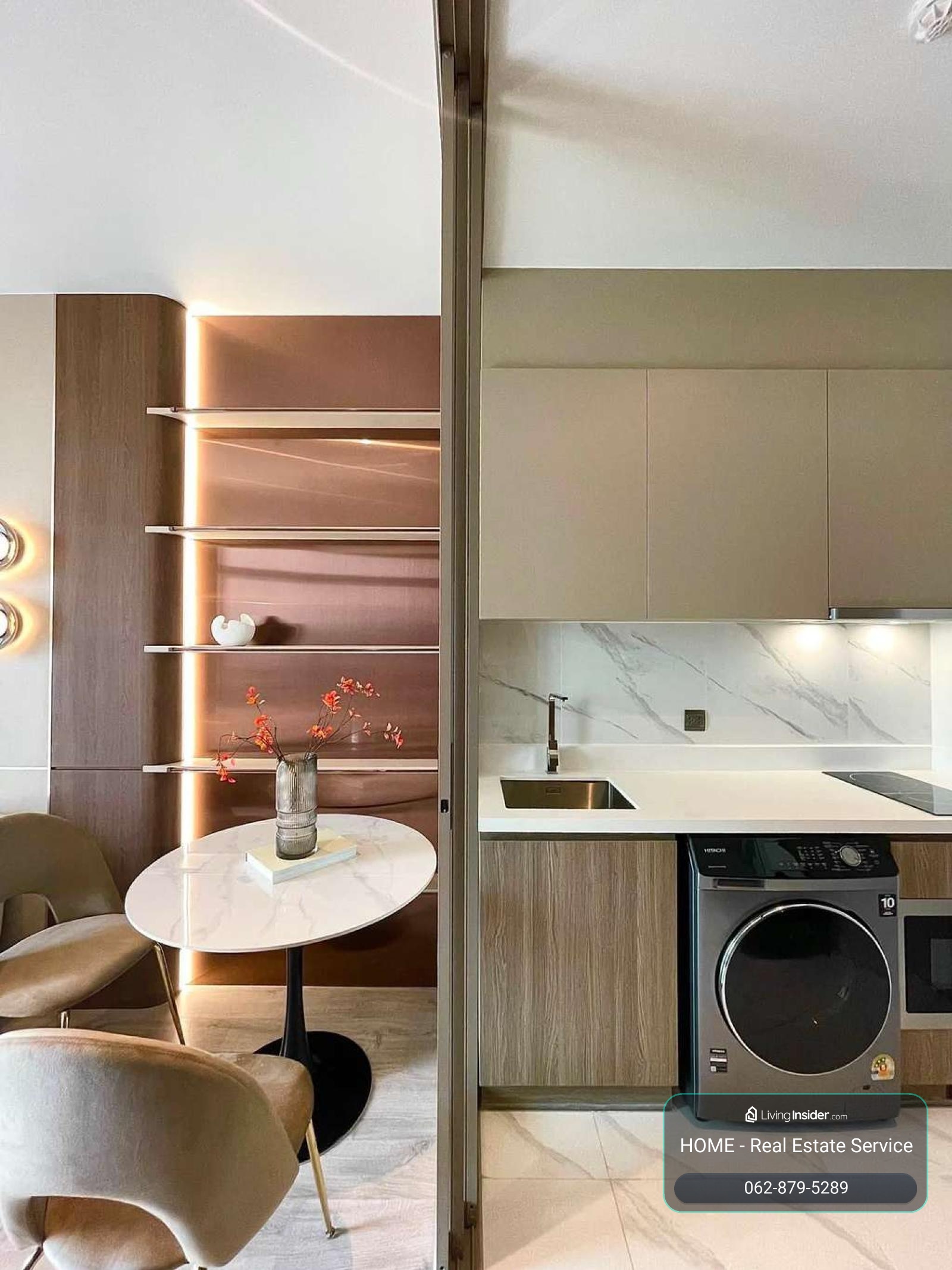 RHYTHM Ekkamai / 1 Bed Plus (FOR RENT), ริธึ่ม เอกมัย / 1 ห้องนอน + ห้องอเนกประสงค์ (ให้เช่า) BENS016 – รูปที่ 4