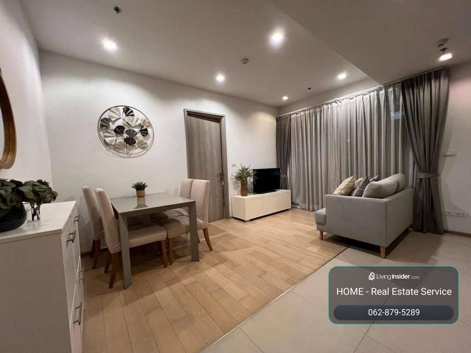 HQ Thonglor / 1 Bed Plus (FOR SALE), เอช คิว ทองหล่อ / 1 ห้องนอน + ห้องอเนกประสงค์ (ขาย) BENS017 – รูปที่ 2