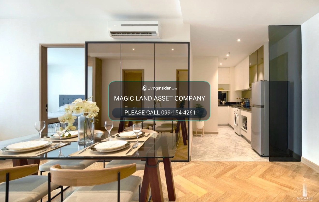 🌳🔥 Sky Walk Residence — 2 ห้องนอน มา พร้อมห้องอเนกประสงค์ ขนาด 101.5 ตรม. – รูปที่ 3