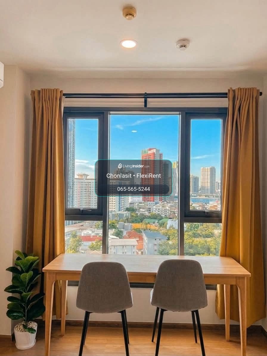🏢 ให้เช่า Aspire Sukhumvit Rama 4 — ห้องชั้นสูง วิวเมืองเปิดโล่ง – รูปที่ 3