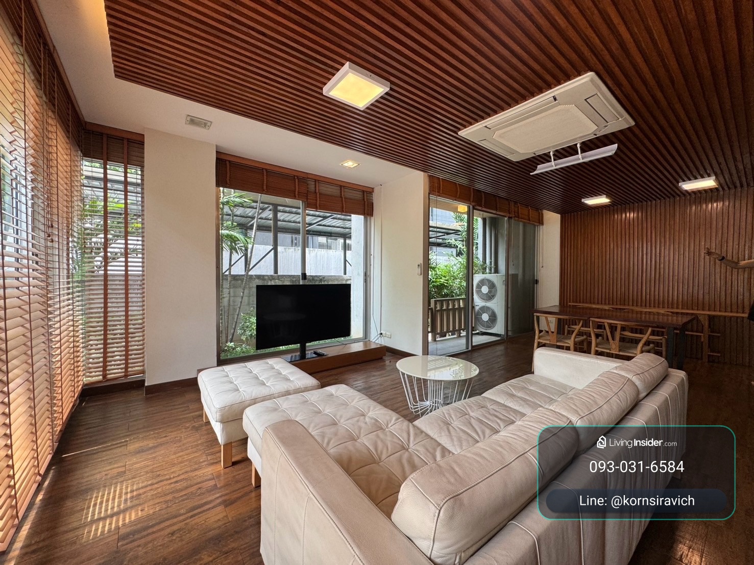 For Rent Special Greenery Duplex Apartment in Thonglor - Sukhumvit | 100 Meters BTS Thonglor | Near Benchasiri , T-One Building and EmQuartier Phrom Phong – รูปที่ 2