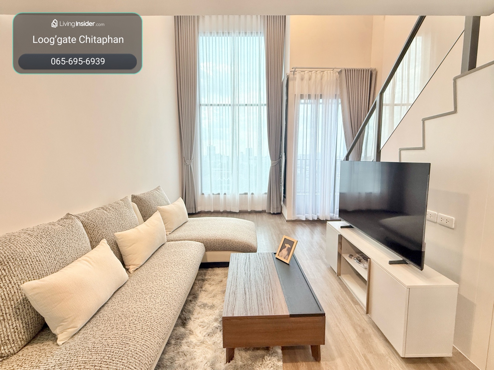 Hot Deal 🔥🔥 So Origin Kaset ✨ 1 Bedroom High Ceiling | 37.1 sq m | 22,000 (cheapest price - brand new room) Make an appointment to view the room 065-69596939 (Luk Raisin) – รูปที่ 3