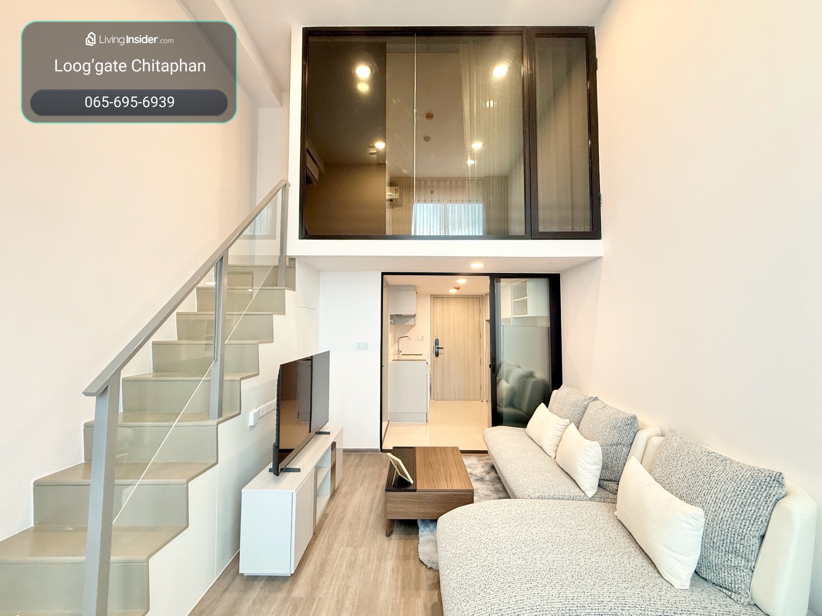 Hot Deal 🔥🔥 So Origin Kaset ✨ 1 Bedroom High Ceiling | 37.1 sq m | 22,000 (cheapest price - brand new room) Make an appointment to view the room 065-69596939 (Luk Raisin) – รูปที่ 2