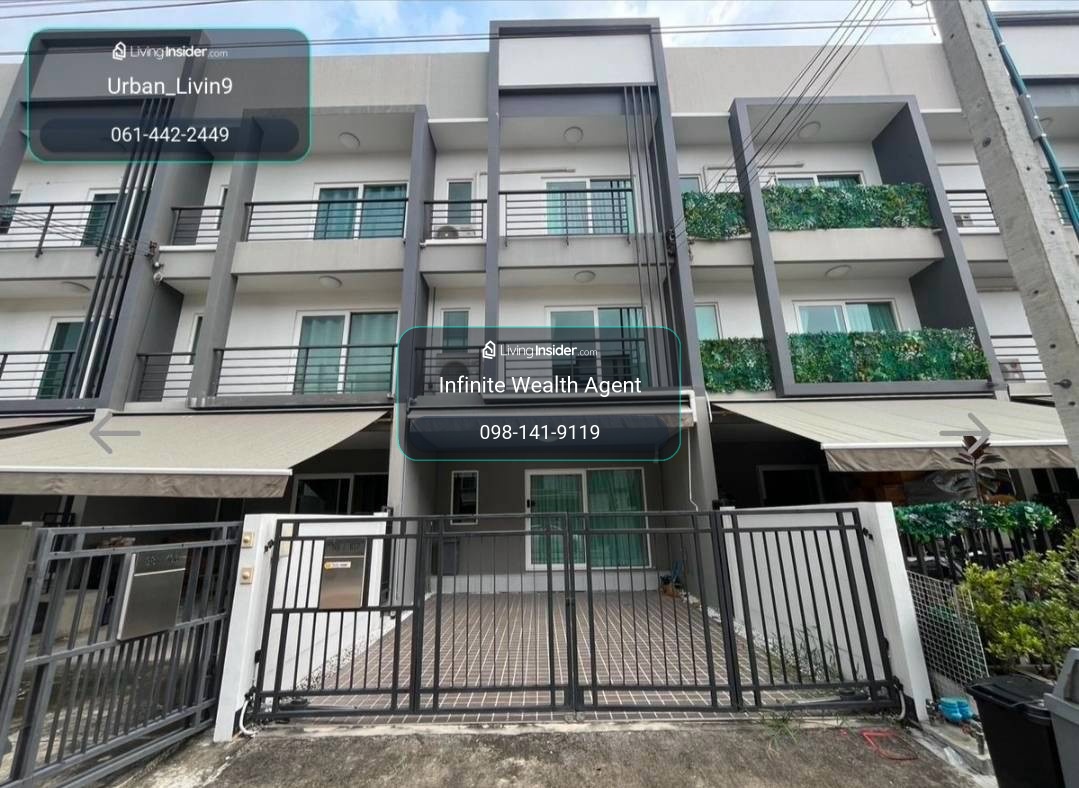 แรร์สุด! ทาวน์โฮมติดถนนเมน 4 เลน ✨ บ้านกลางเมือง สวนหลวง | 22ตร.ว. 3นอน 2จอด | สภาพกริ๊บพร้อมอยู่ | เพียง 4.4 ล้าน | นัดชมบ้านด่วน 🏡 – รูปที่ 2