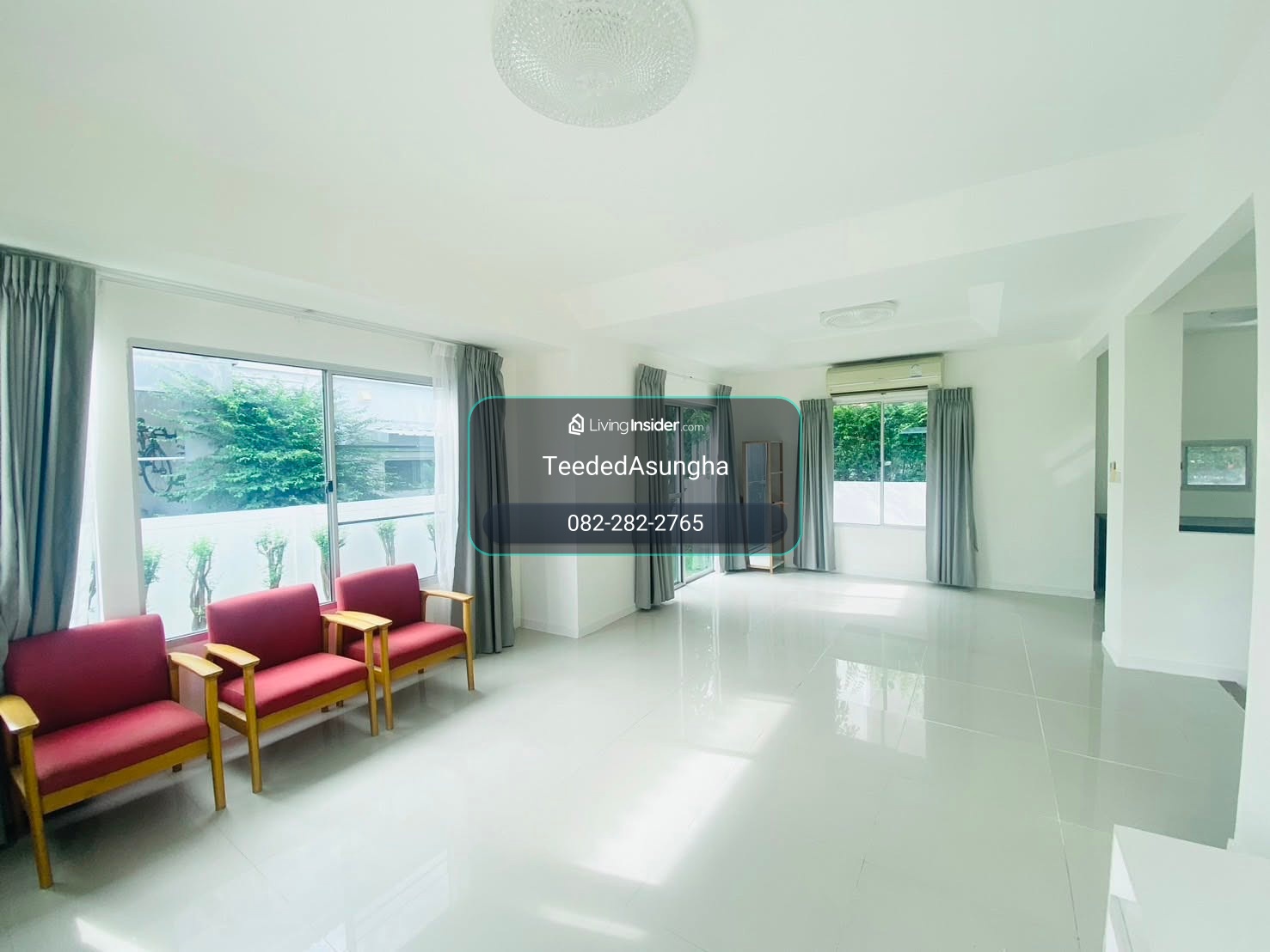 ให้เช่า 54ตรว 3นอน3น้ำ บ้านเดี่ยว 2 ชั้น สีวลี บางนา กม 14 – รูปที่ 2