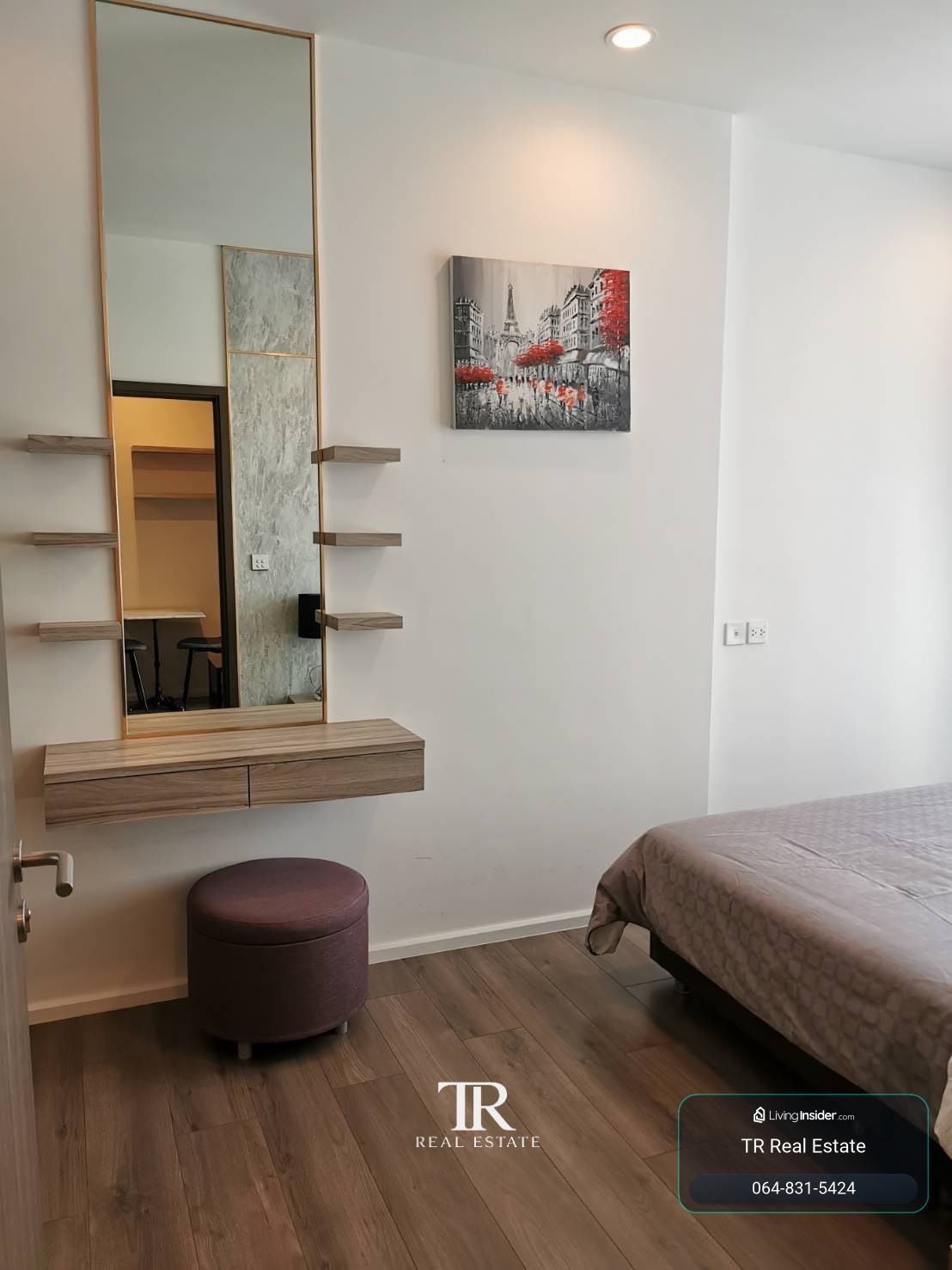 🏡 Condo for Rent &amp; Sale – Whizdom Essence Sukhumvit (วิสซ์ดอม เอสเซ้นส์ สุขุมวิท) | 1 Bed | 1 Bath | 33.4 sqm | Floor 27 | BTS Punnawithi | 💰Rent 23,000 THB/m - Sale 5.4M THB | LINE: @979ywrvr | Ref: PK0183 – รูปที่ 4