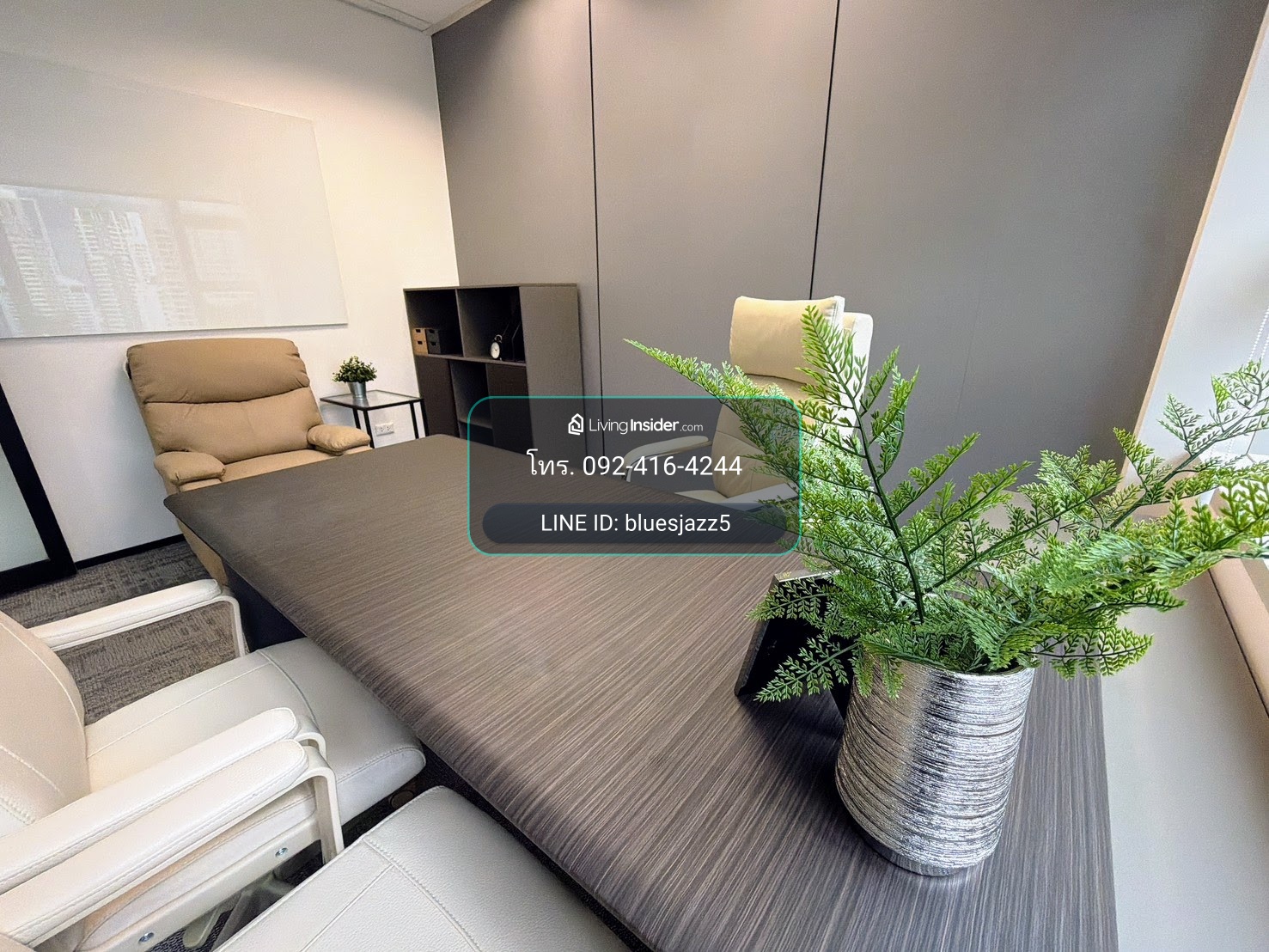 ให้เช่า CRC Tower 95ตรม ชั้น20 สำนักงานใกล้ BTS เพลินจิต เซ็นทรัล เอ็มบาสซี ตกแต่ง เฟอร์ฯครบ พร้อมใช้งาน – รูปที่ 4