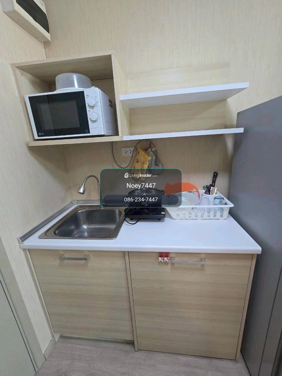 ให้เช่า 24ตรม.คอนโดสไตล์รีสอร์ท ใต้คอนโดมี 7-11 และไม่ต้องกังวลเรื่องน้ำท่วม  – รูปที่ 3