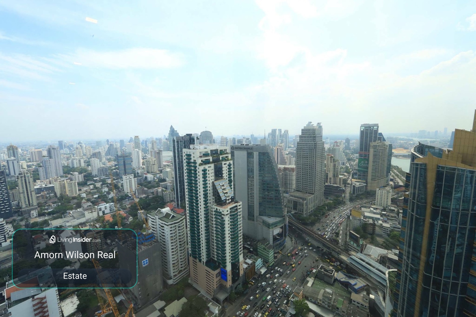 🏙️ ให้เช่า 𝗔𝗦𝗛𝗧𝗢𝗡 𝗔𝗦𝗢𝗞𝗘 | Super Rare 3 ห้องนอน 3 ห้องน้ำ | 100 ตร.ม. | ชั้น 42 | ห้องกระจกโค้ง วิวเมือง 🌆 – รูปที่ 3